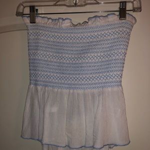 Strapless pacsun top w/ tie back